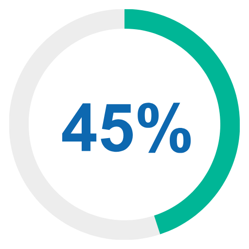 45% Reduction in Development Time